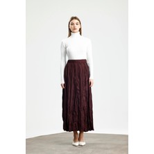 Crush Saten Etek Mürdüm