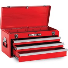 İzeltaş Izeltaş Çekmeceli Alet Sandığı Büyük Boy Kırmızı (Boş) - 8320331003