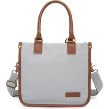 Kanvas Kumaş Kadın Çantası Elden Tutmalı Smart Bags 1333