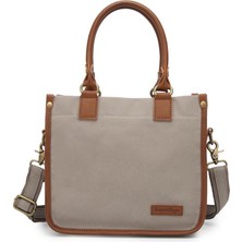 Kanvas Kumaş Kadın Çantası Elden Tutmalı Smart Bags 1333