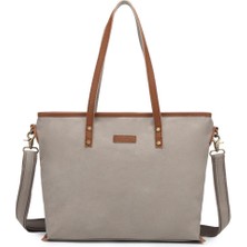 Kanvas Kumaş Kadın Omuz Çantası Smart Bags 1330