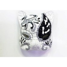 Zero Land Snmswrld Siyah Renk Işlemeli Seramik Malzemeden Imal Venedik Kedi Model Magnet