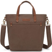 Kanvas Kumaş Kadın Çantası Elden Tutmalı Smart Bags 1328
