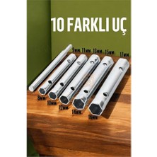 Esranın Dünyası Turk Tork Lokma Seti Boru Kovan Tip Anahtar Seti Buji Anahtarı RSHEP34-ESRDNS