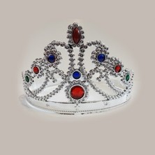 Vexor Prenses Parti Tacı Gümüş Rengi 1 Adet