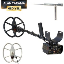 Detech  Desert Gold 3 Dedektör (11,5'' ULTIMATE+12X12'' Sef) Olympos Alan Tarama Hediyeli