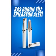 Astraltech Tüy Kıl Alma Kaş Bıyık Unisex Yüz Bakım Epilasyon Aleti Pilli