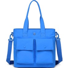 Smart Bags Mikro Poly Kumaş Büyük Boy Kadın Omuz Çantası 3345