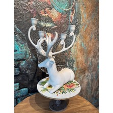 Polyester Geyik Şamdan