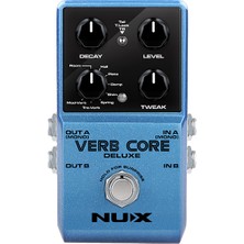 Nux Verbcore Verb Core Deluxe Reverb | 8 Farklı Yankı Modu Freeze Özelliği