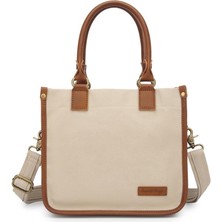 Kanvas Kumaş Kadın Çantası Elden Tutmalı Smart Bags 1333