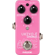 Nux Nch-4 Ukiyo-E Chorus Pedalı | 3 Farklı Chorus Tipi Analog Ton