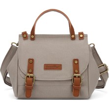 Kanvas Kumaş Kadın Çantası Elden Tutmalı Smart Bags 1327