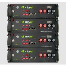 Solinved 51.2V 100AH Kapadokya Serisi Lityum Akü (Akükabloları Dahil)