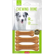 Nunbell Natural Pres Kemik 10CM 3'lü