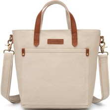 Kanvas Kumaş Kadın Çantası Elden Tutmalı Smart Bags 1328