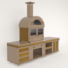 Theragone Feniks Naturel Long Barbekü 50*80*284