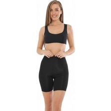 Başak Collection Lazer Kesim Paçalı Korse  Kadın AK4201