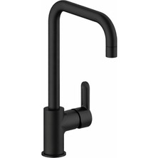  Adell Lento Mutfak Bataryası - Tek Kollu | Döner Başlık | Mat Siyah -154923424