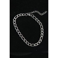 Taş Ve Oyun Atölyesi Taşveoyunatölyesi 316L Çelik Klasik Model Gümüş Renk Erkek Bileklik TG27EB3747