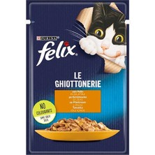 Ashwork Felix Sensations Taze Jöle Içerisinde Tavuklu Yetişkin Yaş Kedi Maması 1 Adet 85 gr 58
