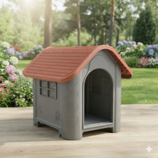 AKAN MARKETİNG Akan Marketing Plastik Köpek Kulübesi 85X71X66 cm