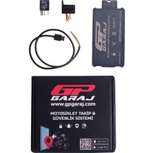 Gp Kompozit Gp Garaj TKP001 Motosiklet Takip ve Güvenlik Sistemi + Blokaj Sistemi + 2 Yıllık Lisans