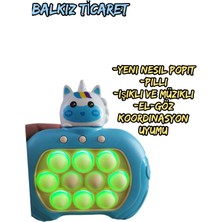 Kids Yeni Nesil Elektronik Popit, Işıklı ve Müzikli, El Göz Koordinasyonu Sağlayıcı Popit