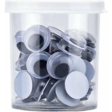 Viva Puti Oynar Göz 8 mm Model 06451 Şeffaf Renkli Özellikli Sanatsal Malzeme