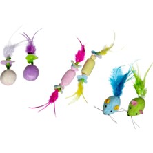 Karlie Snmswrld Karlıe Kedi Otlu Peluş Oyuncağı 10 cm