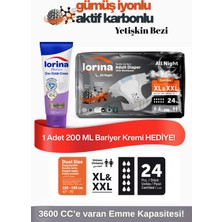 Jender Lorina All Night Hasta Bezi Xl-Xxl 24’lü