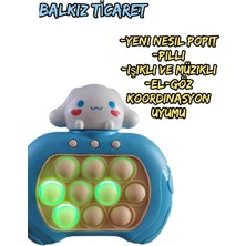 Kids Yeni Nesil Elektronik Popit, Işıklı ve Müzikli, El Göz Koordinasyonu Sağlayıcı Popit