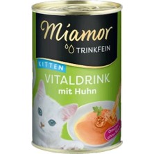 Üreticiniz Miamor Tavuklu Yavru Kedi Çorbası 1 Adet 135 ml 481348