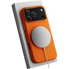 Üreticiniz Joko iPhone 17 Pro Wonder Deri Magsafe Kapak - Turuncu 481348