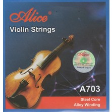 Alice A703 Keman Teli (Set)