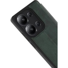 Üreticiniz Newface Xiaomi Redmi 15C 4g Flip Cover - Yeşil 481348