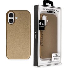 Üreticiniz Joko iPhone 16 Wonder Deri Magsafe Kapak - Bronz 481348