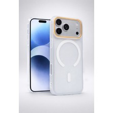 Vissona iPhone 17 Pro Uyumlu Magsafe Wireless Şarj Özellikli Mat Sert Arka Kapak Kılıf