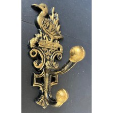 ASKILIK   antik tarz  eskitilmiş tarz Boyalı Horoz Askılık