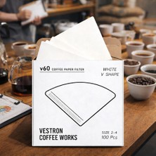 Vestron V60 Filtre Kağıdı 100 Adet