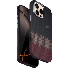 HDD iPhone 16 Pro HBC-377 Kevlar Slim Magsafe Kılıf