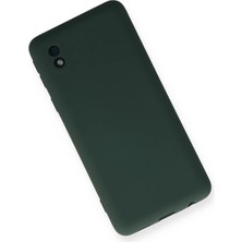 Üreticiniz Newface Samsung Galaxy A01 Core Kılıf Nano Içi Kadife Silikon - Koyu Yeşil 481348