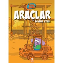 Renklime Kral Şakir Araçlar Boyama Kitabı