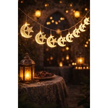 Okavango  1,5 Metre Ramazan Temalı LED Işıklı Süsleme Seti Ramazan Süsleri, Ramazan Hediyem Ramazan Süsü