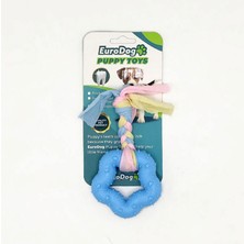 Snmswrld Eurodog Puppy Toys Mavi Kalın Beşgen Diş Kaş. Oy.