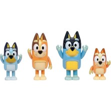 Üreticiniz BLUEY/18915  4lü Figür Set Asorti 481348
