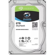 Seagate Skyhawk 6tb 5900RPM 256MB 180TB/Y Sata3 7/24 Güvenlik 3.5" Harddisk (ST6000VX001)