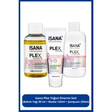 Isana Professional Plex Yoğun Onarım Seti (Şampuan 250ML + Maske 125ML + Bakım Yağı 50ML)