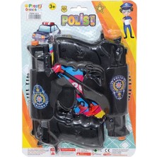 Üreticiniz Fab 1414 2'li Silahlı Polis Oyun Seti -Prestij 481348