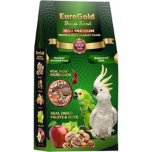 Snmswrld Eurogold Deluxe Papağan Fruits-Nuts 650 gr